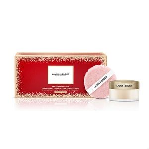 Laura Mercier Translucent loose setting powder and puff